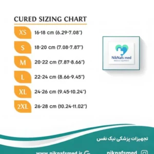 Alternative view of قوزک بند نئوپرنی جلوباز آتل‌دار با کش لیگامانی CURED