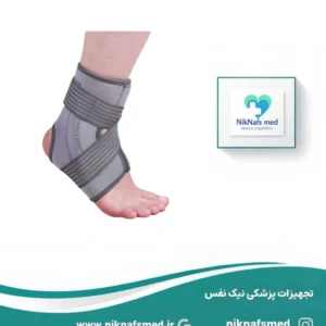 قوزک بند نئوپرنی جلوباز آتل‌دار با کش لیگامانی CURED