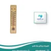 دماسنج دیواری چوبی