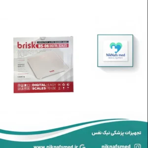 ترازوی دیجیتال بریسک مدل BS06 سفید